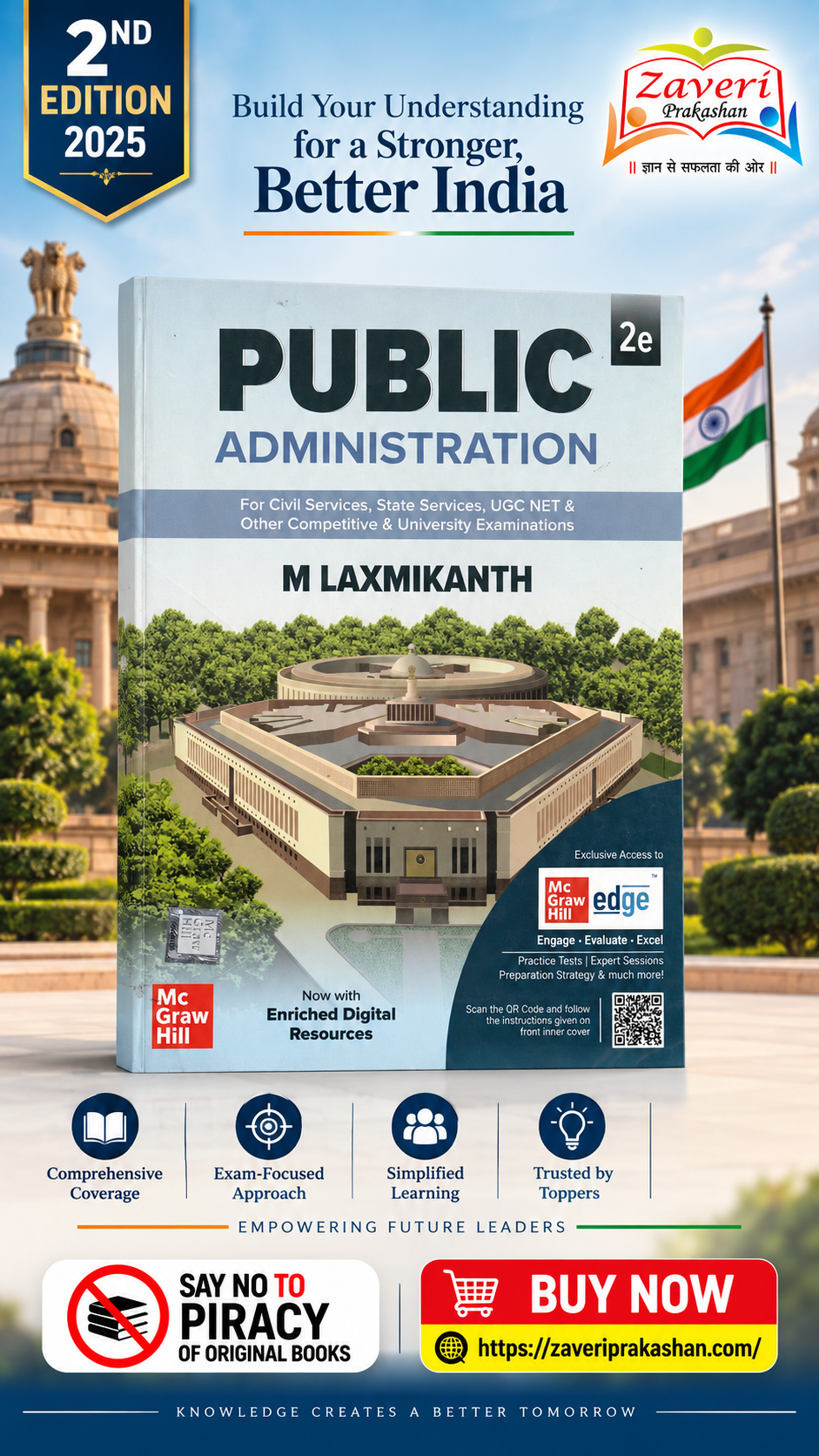 CFXX Public Administration, 2e by M Laxmikanth for UPSC CSE 2026 | Topic-wise Previous Year’s Questions from 2013-2024 - Image 1