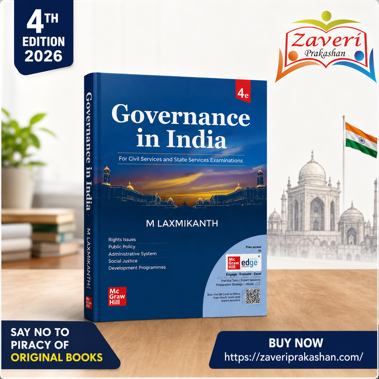 ChatGPT Image Jul 15, 2026, 03_40_31 PM Governance in India for Civil Services and State Services Examinations (4th Edition) - Image 1