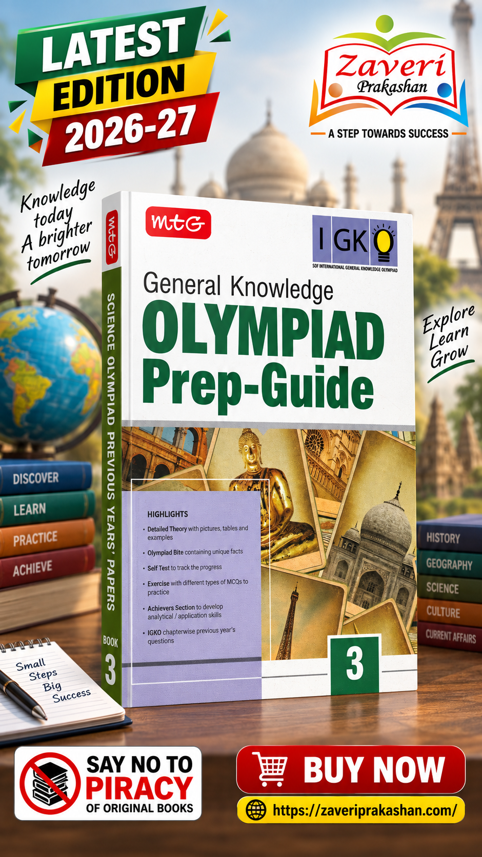 ChatGPT Image Sep 7, 2026, 02_56_51 PM MTG International General Knowledge Olympiad (IGKO) Prep-Guide Class 3 - Image 1