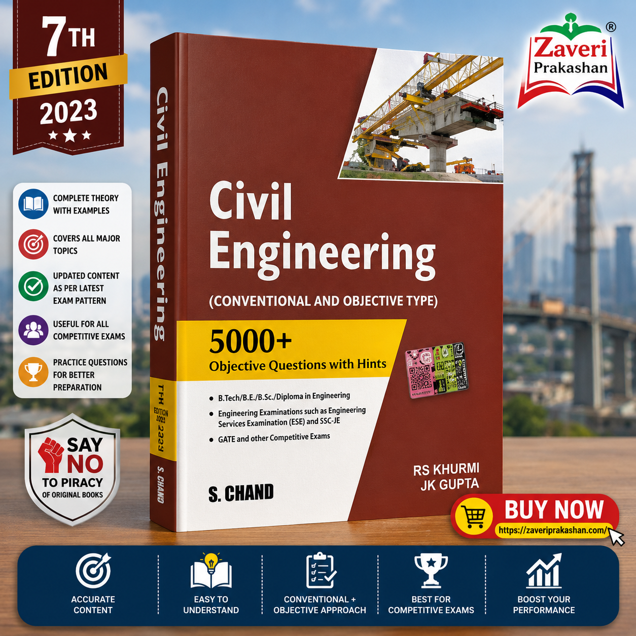 GVBGHB Civil Engineering (Conventional and Objective Type) - Image 1