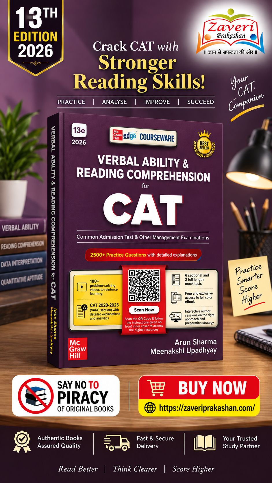 HGFTYDF Verbal Ability & Reading Comprehension for CAT - Image 1