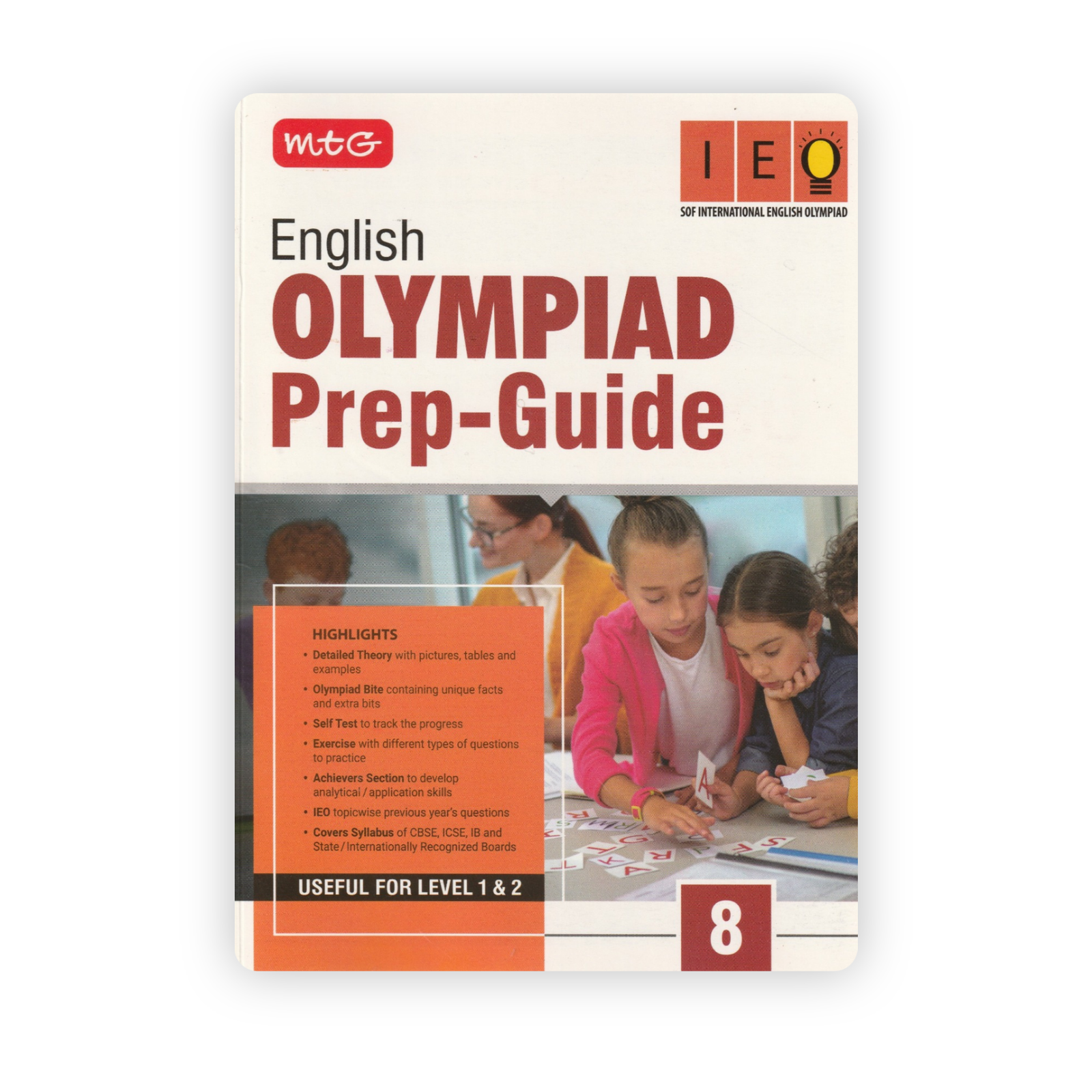MTG English Olympiad Prep-Guide Class 8 MTG English Olympiad Prep-Guide Class 8 - Image 1