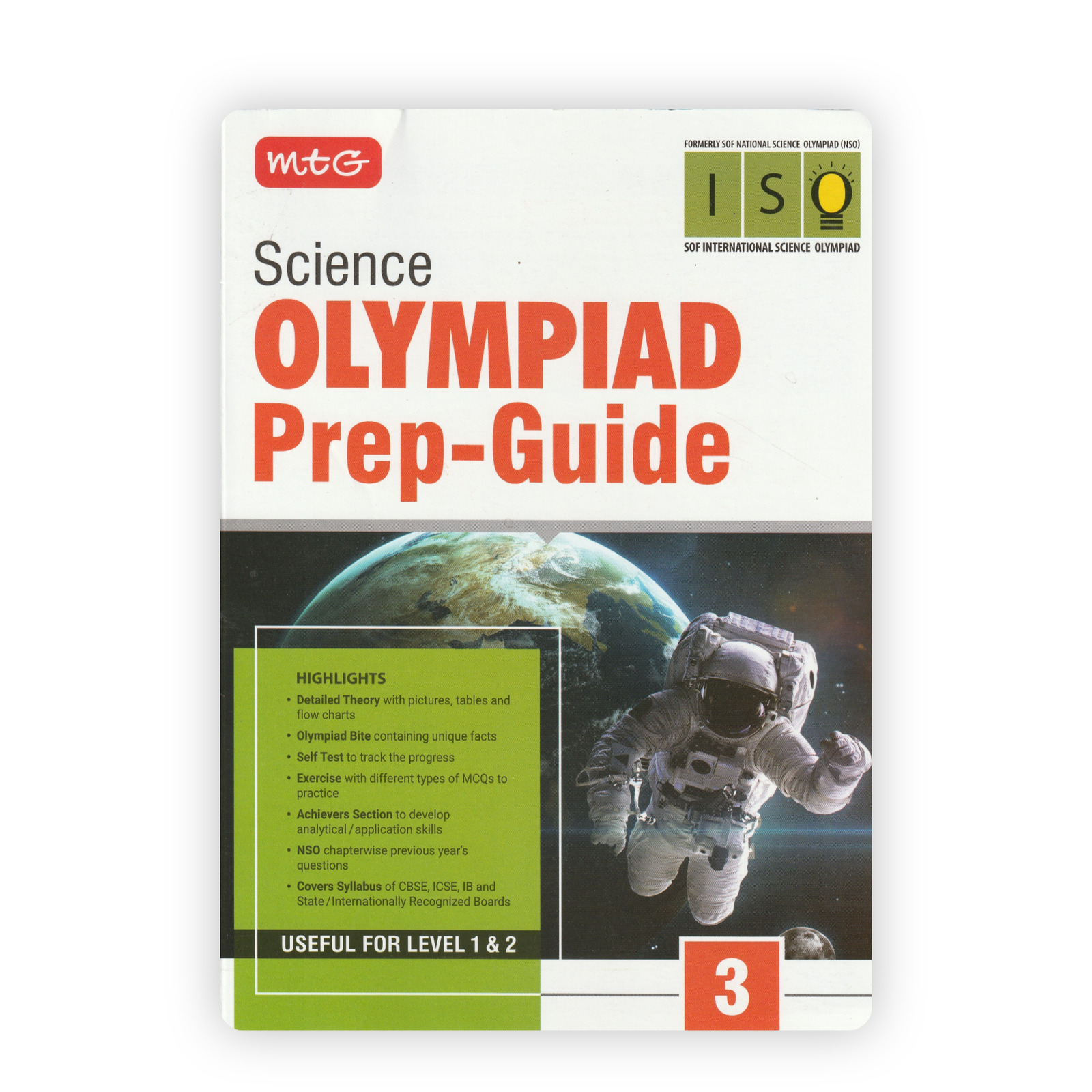MTG SOF International Science Olympiad (NSO) Prep-Guide Class 3 MTG SOF International Science Olympiad (NSO) Prep-Guide Class 3 - Image 1
