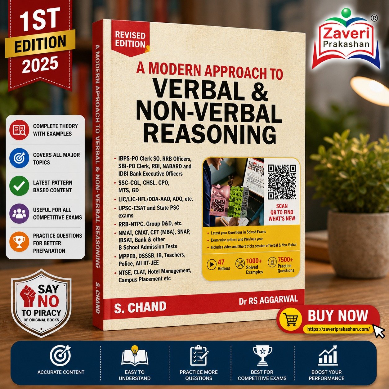 WhatsApp Image 2026-07-14 at 4.37.37 PM A Modern Approach to Verbal & Non-Verbal Reasoning by Dr. R.S. Aggarwal – S. Chand (Revised Edition) - Image 1