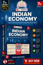 Indian Economy Courseware, 7e by IAS Nitin Singhania for UPSC 2026-27 | 16 Years' Prelims (2010-2025) & Mains PYQs (2021-2025) | 20+ Author Videos | 400+ Practice Questions | Full Colour eBook