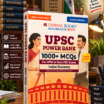Oswaal UPSC Power Bank:1000+ MCQs for UPSC and State PSCs Exams Indian Economy