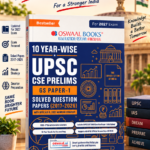 Oswaal 10 Year-Wise UPSC CSE Prelims GS Paper-I Solved Question Papers (2017–2026) | For 2027 Exam