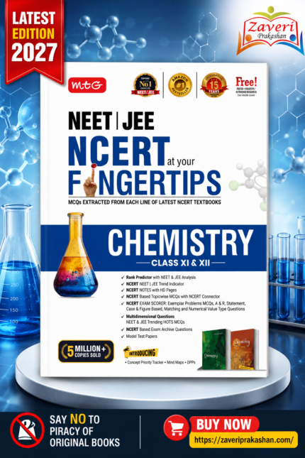 MTG NCERT at your FINGERTIPS Chemistry For NEET & JEE Exam 2026-2027 | NCERT Exam Scorer, Concept Priority Tracker, HOTS MCQs, Mind Maps & DPP with HD ... Edition (Based on NEET/JEE Latest Pattern)