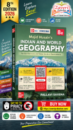 Indian & World Geography, 8e for UPSC 2026-27 by Pallavi Saxena | 65+ Conceptual Videos | Prelims & Mains PYQs (2011-2025) | Chapter-wise Practice Questions | E-book access | Tips & Tricks | Maps