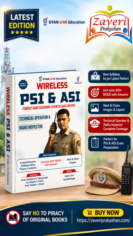 Wireless PSI & ASI | Technical Operator & Radio Inspector | Compact Guide According to New Syllabus Contents | Latest Edition | Gyan Live