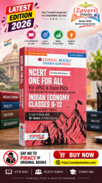 Oswaal NCERT One for All Indian Economy (Classes 9–12) | For UPSC & State PSCs | Old & New NCERT | Latest Edition