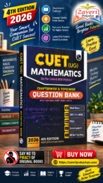PW CUET (UG) Mathematics Chapterwise & Topicwise Question Bank with Revision Sheet (Mind Maps) | 4th Edition | 2026 Examination