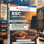 Oswaal SSC CAPFs (CPO) Central Armed Police Forces | Delhi Police & CAPFs Sub-Inspector (SI) Paper-I | 19 Previous Years' Solved Papers Year-wise (2017–2025) | Latest Edition