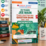 Oswaal JEE Main 25 Years’ (2002-2026) |Chapter-wise & Topic-wise Question Bank: Mathematics | Includes-Jan & Apr 2026 Papers Fully Solved | Latest Edition for 2027 Exam