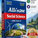 All in One Social Science Class 10 for CBSE Exam 2026–27 | NCERT Based Complete Theory, Practice Exercises, CBQs, A-R, Sample Papers & Mind Maps | Revised Edition