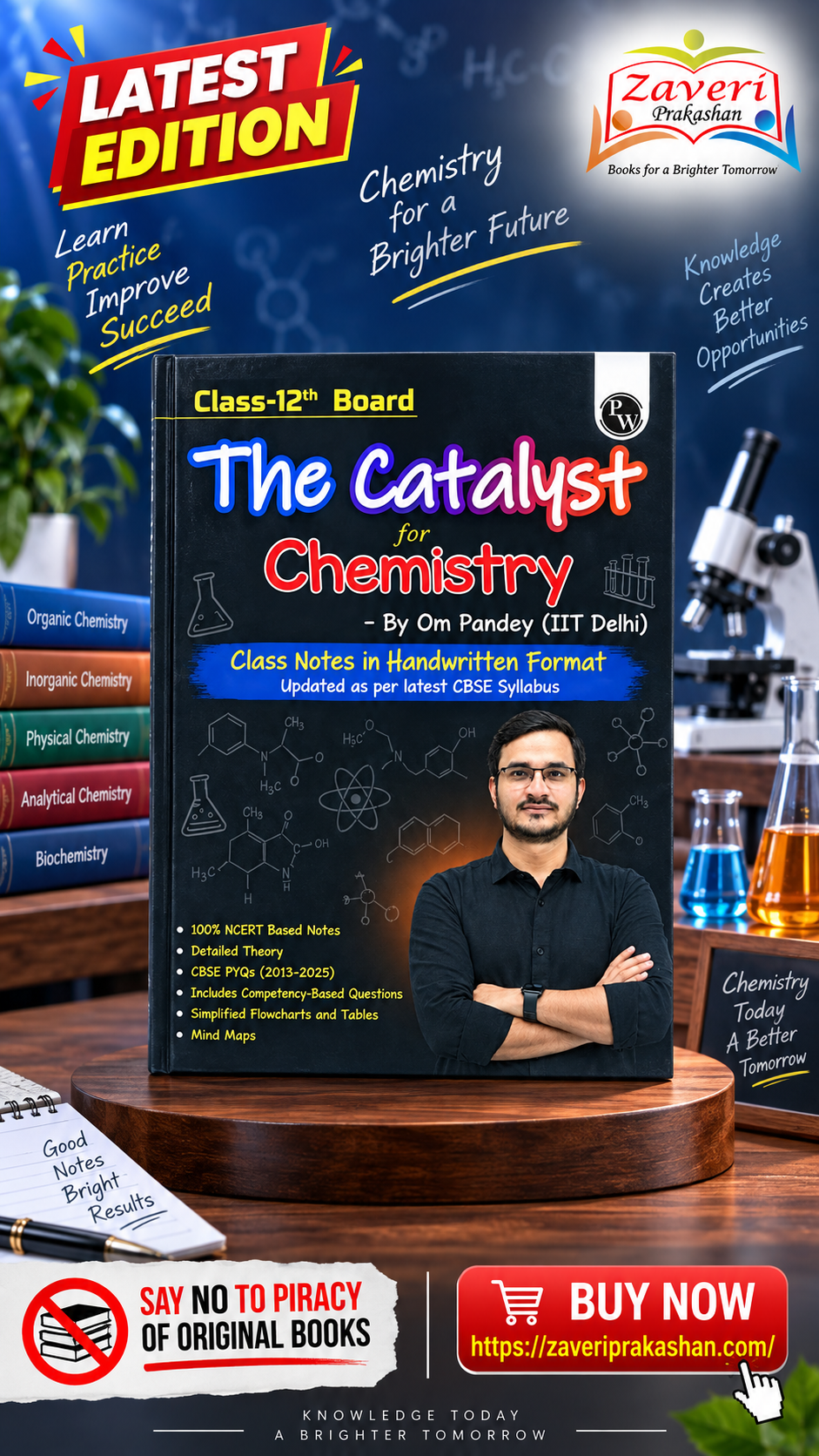 4GC64N64NNN PW The Catalyst for Chemistry | Class 12 Board | Handwritten Notes | By Om Pandey (IIT Delhi) - Image 1