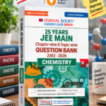 Oswaal JEE Main 25 Years’ (2002-2026) |Chapter-wise & Topic-wise Question Bank: Chemistry | Includes-Jan & Apr 2026 Papers Fully Solved | Latest Edition for 2027 Exam