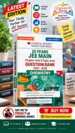 Oswaal JEE Main 25 Years’ (2002-2026) |Chapter-wise & Topic-wise Question Bank: Chemistry | Includes-Jan & Apr 2026 Papers Fully Solved | Latest Edition for 2027 Exam