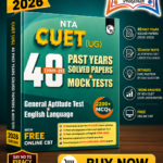 PW NTA CUET (UG) General Aptitude Test & English Language | 40 Past Years Solved Papers & Mock Tests (2025–2022) | 2200+ MCQs | Free Online CBT