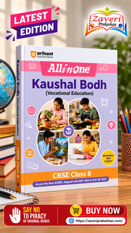Arihant All in One Kaushal Bodh (Vocational Education) CBSE Class 8 | Based on New NCERT | NEP 2020 & NCF-SE 2023