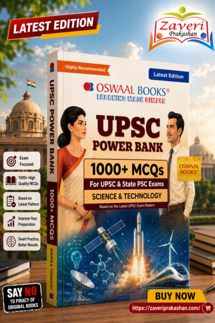 Oswaal UPSC Power Bank:1000+ MCQs for UPSC and State PSCs Exams Science & Technology