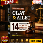 PW CLAT & AILET 14 Previous Years Solved Papers (2020-2026) Yearwise with Detailed Explanation For 2027 Exam