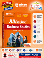 Arihant All in One Business Studies Class 11 for CBSE Exam 2026-27 | NCERT Based Complete Theory, Practice Exercises, CBQs, A-R, Sample Papers & Mind Maps | Revised Edition as per Latest Syllabus