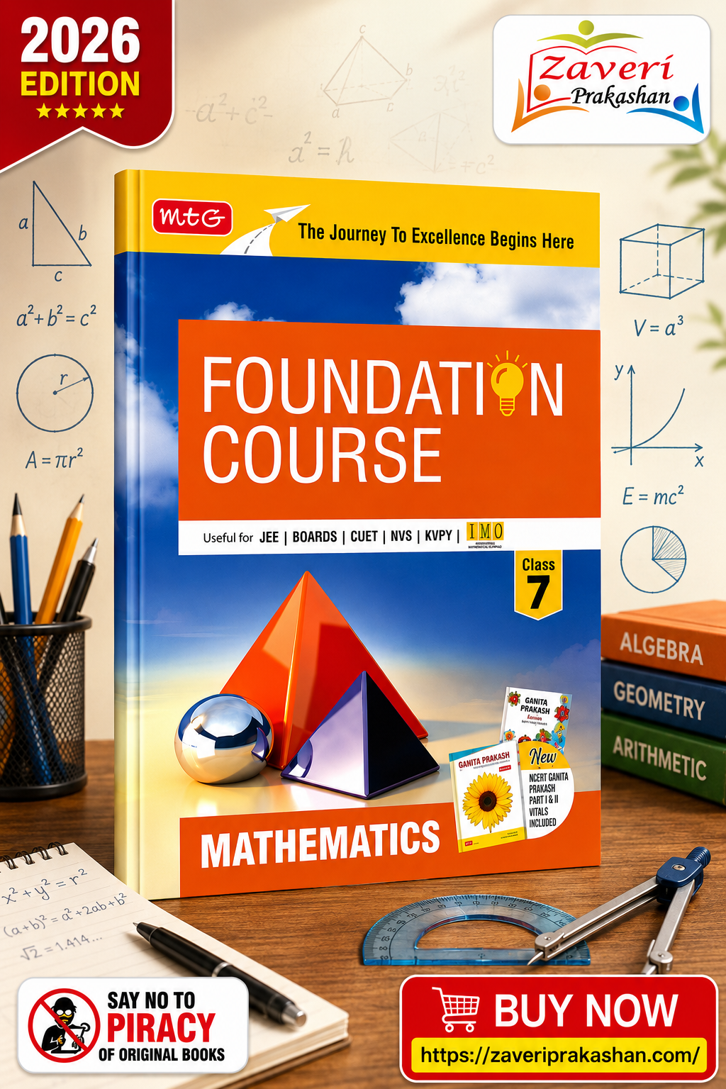 ChatGPT Image Aug 11, 2026, 05_31_11 PM MTG Foundation Course Class 7 Mathematics for JEE, Boards, CUET, NVS, KVPY & IMO | 2026–27 Edition - Image 1