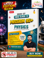 MTG CBSE Mission 95+ Physics Class 12 For 2027 Exam | Includes Handwritten Notes, Competency Focused Questions, MCQs + Subjective & PYQ Book By Abhishek Sahu