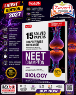 MTG NEET Champion Biology For 2027 Exam | 15 Years (2026-2012) Chapter-wise Topic-wise NEET PYQs & All Medical Entrance Exam Solved Papers