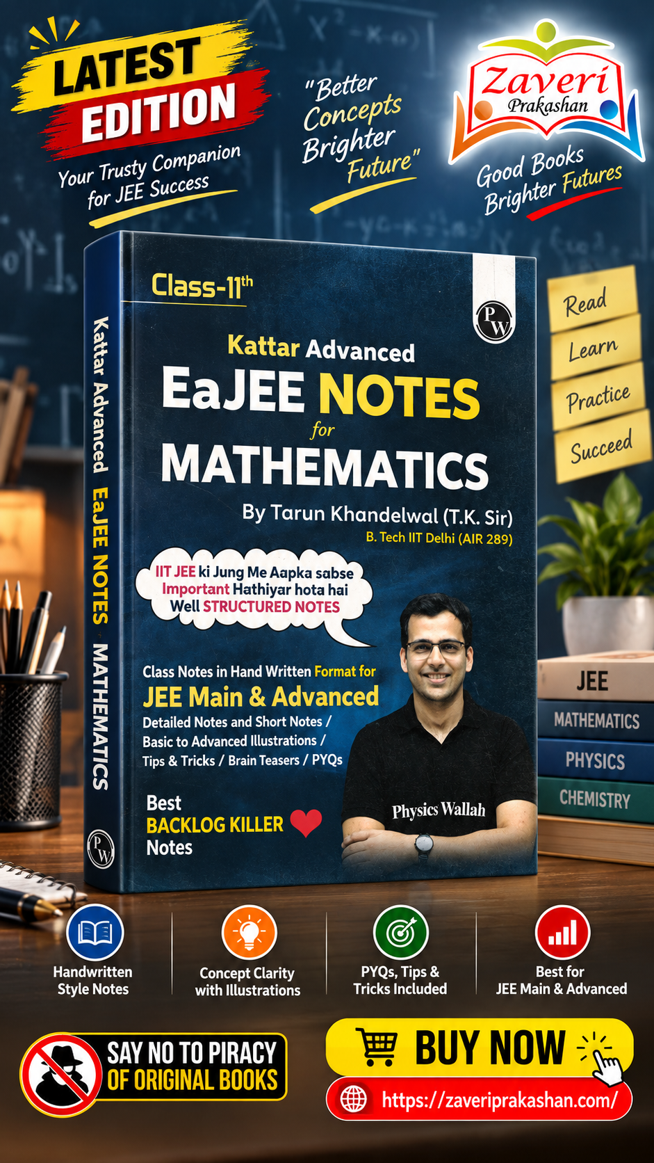 ChatGPT Image Sep 10, 2026, 01_31_15 PM PW EaJEE Handwritten Notes For Mathematics Class 11 JEE Main & Advanced By Tarun Khandelwal (T.K. Sir) | Chapterwise and Topicwise Questions | Handpicked PYQs - Image 1