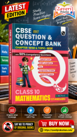 PW CBSE Question & Concept Bank Class 10 Maths (Standard) 2027 Chapterwise & Topicwise | NCERT Exemplar Concept Maps PYQs Mock Test 50% Competency Based Questions | Solved By Ritik Mishra