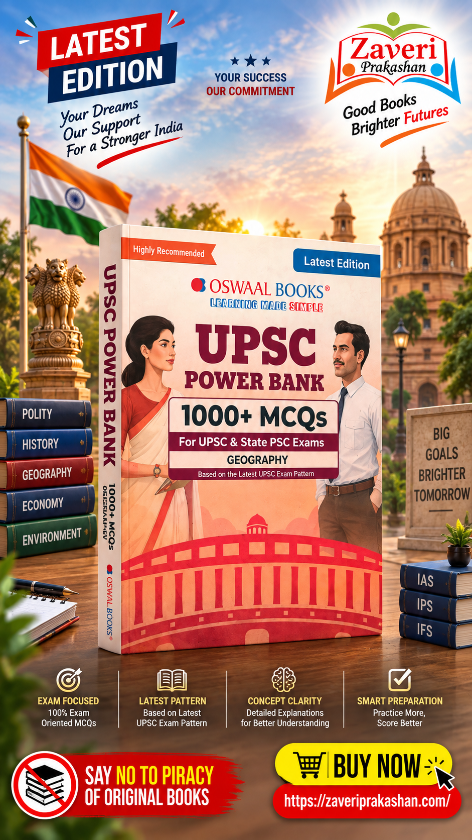 ChatGPT Image Sep 9, 2026, 04_38_15 PM Oswaal UPSC Power Bank:1000+ MCQs for UPSC and State PSCs Exams Geography - Image 1