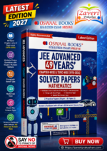 Oswaal JEE Advanced 49 Years' Chapter-wise & Topic-wise Solved Papers (1978–2026) – Mathematics | Latest Edition
