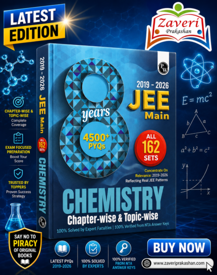 PW JEE Main 8 Years Chemistry | Chapter-wise & Topic-wise PYQs (2019–2026) | 4500+ Questions | All 162 Sets