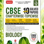 MTG CBSE Chapterwise-Topicwise 10 Solved Papers Biology Class 12 | 2026–27 Edition | Latest CBSE Syllabus
