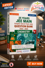 Oswaal JEE Main 25 Years’ (2002-2026) |Chapter-wise & Topic-wise Question Bank: Chemistry | Includes-Jan & Apr 2026 Papers Fully Solved | Latest Edition for 2027 Exam