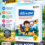 Arihant All in One Class 4th | A Guide Cum Practice Book for All Subjects (Maths, English, Hindi & EVS) | Based on New NCERT of April 2025