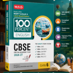 MTG 100 Percent English for CBSE Class 6 | 2026–27 Edition | Based on New NCERT