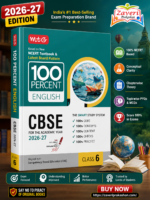MTG 100 Percent English for CBSE Class 6 | 2026–27 Edition | Based on New NCERT