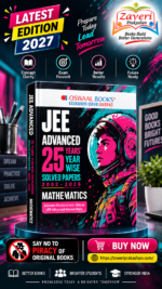Oswaal JEE Advanced 25 Years Year-wise Solved Papers Mathematics | Fully Solved May 2026 Paper 1 & 2 | Smart Mind Maps, Mnemonics, PYQs & Oswaal AI