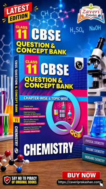 PW CBSE Class 11 Question & Concept Bank (QCB) Chemistry Chapter-wise and Topic-wise Solved Questions For 2027 with Competency Based Question
