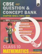 PW CBSE Question & Concept Bank Class 10 Maths (Standard) 2027 Chapterwise & Topicwise | NCERT Exemplar Concept Maps PYQs Mock Test 50% Competency Based Questions | Solved By Ritik Mishra - Image 2