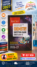 Educart CBSE Class 12 Chemistry Question Bank 2026-27 (Strictly Based on Latest Syllabus for 2027 Exam)