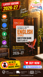 Educart CBSE Class 12 English Core Question Bank 2026-27 (Strictly Based on Latest Syllabus for 2027 Exam)