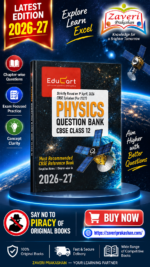 Educart CBSE Class 12 Physics Question Bank 2026-27 (Strictly Based on Latest Syllabus for 2027 Exam)