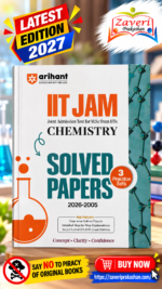 IIT JAM 2027 Chemistry Solved Papers (2026–2005) with 3 Practice Sets | 100% Detailed Step-by-Step ExplanationsArihant IIT JAM 2027 | Chemistry Solved Papers (2026–2005) with 3 Practice Sets | 100% Detailed Step by Step Explanations| English Medium