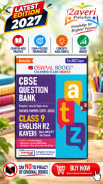 CBSE Class 9 English R2 Question Bank | Chapter-wise & Topic-wise | New NCERT Textbook Kaveri | For 2027 ExamOswaal CBSE Class 9 English Question Bank Chapter-wise & Topic-wise | Based on new NCERT Textbook Kaveri | Includes Summary, Competency-Based Question, Self-Assessment & Practice Papers | For R2 Level