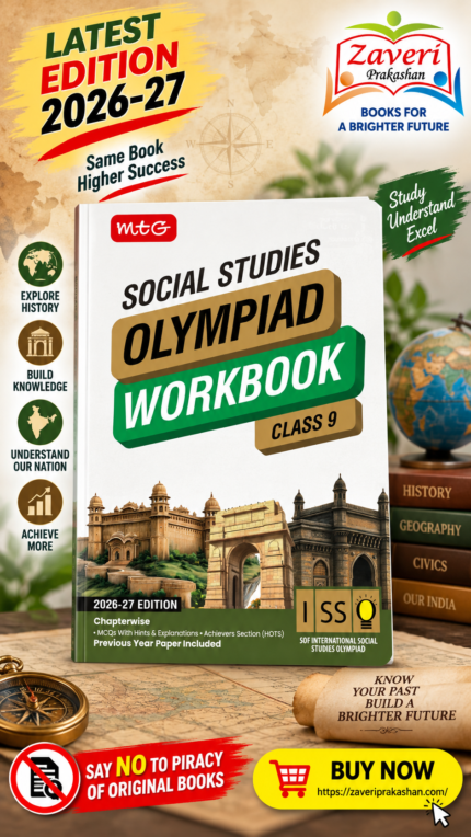MTG International Social-Studies Olympiad (ISSO) Workbook Class 9 - Chapter-wise MCQs with Achievers Section - SOF Olympiad Books For 2026-27 Exam