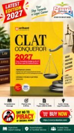 CLAT Conqueror 2027 | Complete Guide for CLAT & Other Law Entrance Exams | 2000+ MCQs, 3 Practice Sets & PYQs 2025–2026